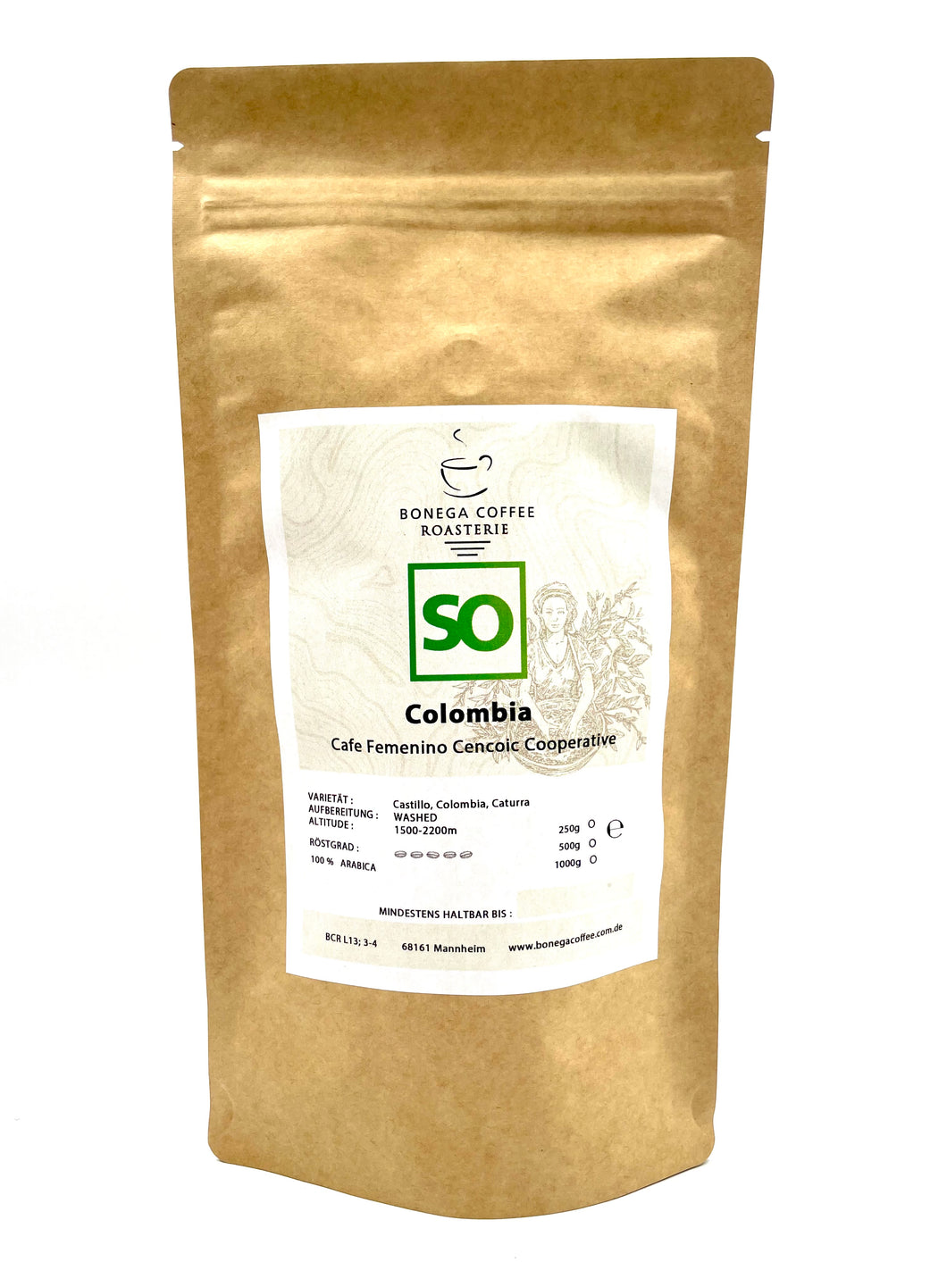 KOLUMBIEN PROJEKTKAFFEE