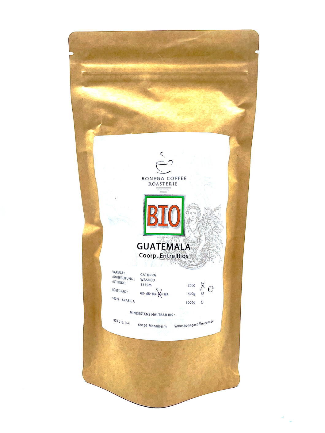 GUATEMALA : ORGANIC COFFEE / SHB EP+ / COOP. ENTRE RIOS, SAN MARCOS