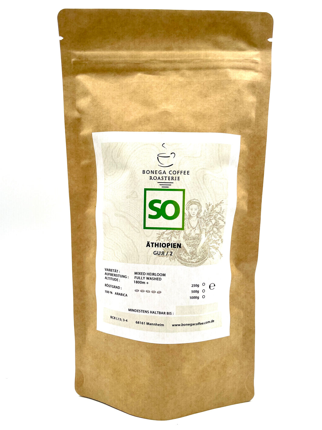 ÄTHIOPIEN : GUJI -2 BIO ORGANIC