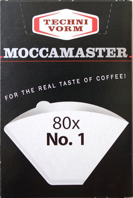 MOCCAMASTER FILTERPAPER No. 1